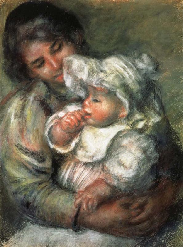 Pierre Renoir The Child with its Nurse